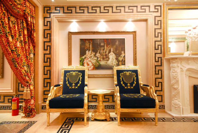 Обои картинки фото интерьер, дворцы, музеи, кресла, комната