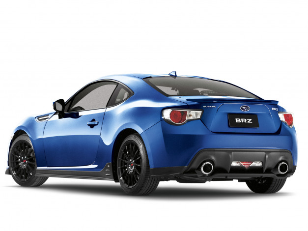 Обои картинки фото автомобили, subaru, brz, special, edition, синий, 2014г