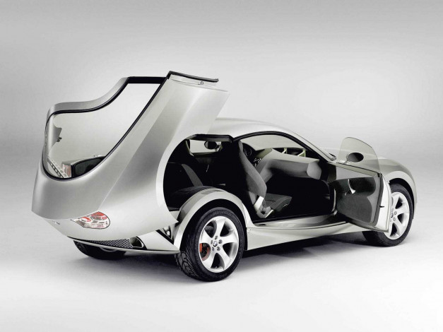Обои картинки фото bmw x coupe concept 2001, автомобили, bmw, x, coupe, concept, 2001