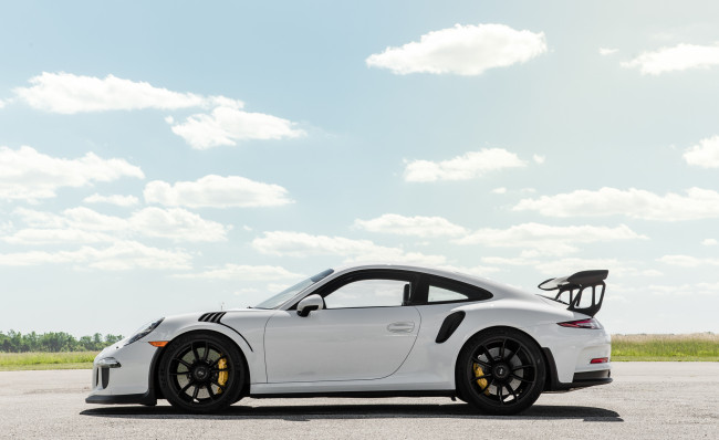 Обои картинки фото автомобили, porsche, north, america, 2016г, 911, gt3, rs