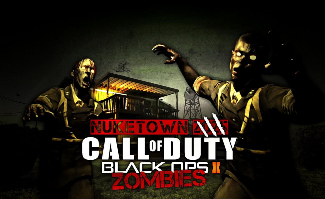 Обои картинки фото видео игры, call of duty,  black ops ii, дом, нападение, мертвецы, зомби