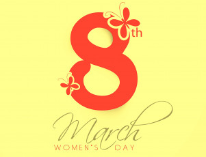 обоя праздничные, международный женский день - 8 марта, поздравляю, 8, марта, женский, день