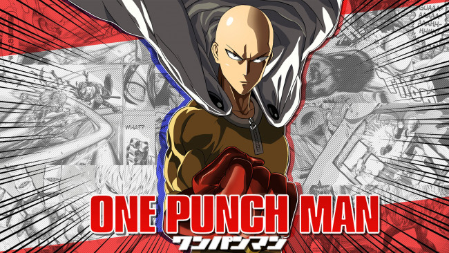 Обои картинки фото аниме, one punch man, сайтама