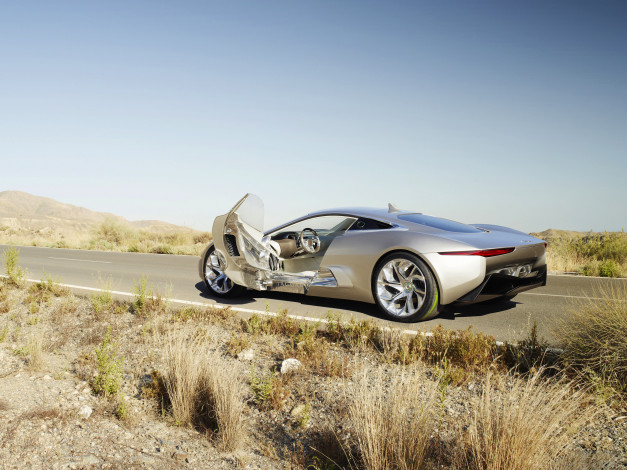 Обои картинки фото x75, concept, автомобили, jaguar