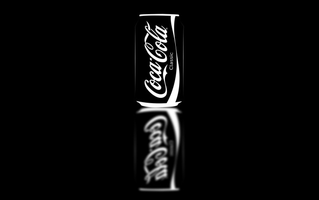 Обои картинки фото бренды, coca, cola, темный