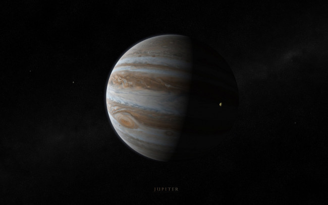 Обои картинки фото космос, юпитер, планета