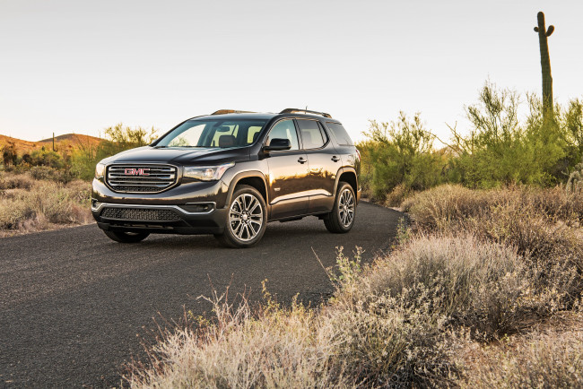 Обои картинки фото автомобили, gm-gmc, acadia, gmc, all, terrain, 2017г