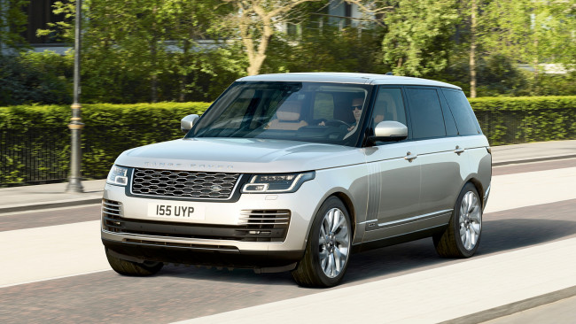 Обои картинки фото range rover p400e plug in hybrid 2018, автомобили, range rover, 2018, hybrid, plug, p400e, range, rover