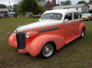 Картинка 1938 buick sedan classic автомобили выставки уличные фото