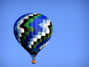 Картинка blue on авиация воздушные шары