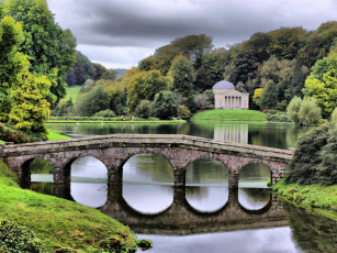 Картинка stourhead природа парк