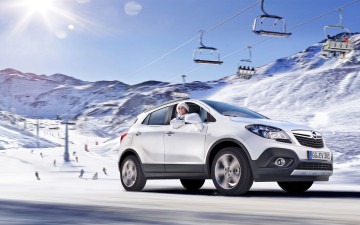 обоя автомобили, opel, mokka