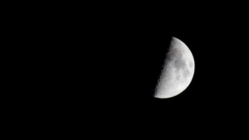 Картинка космос луна небо ночь