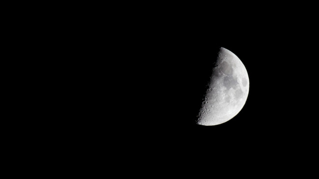Обои картинки фото космос, луна, небо, ночь
