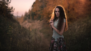 Картинка девушка девушки -unsort+ брюнетки темноволосые модель катя кузякиеа