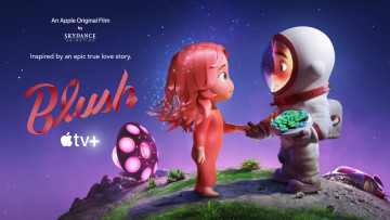 Картинка мультфильмы blush c первого взгляда мультфильм постер анимация apple tv plus