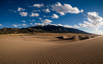 Картинка природа пустыни горы песок барханы