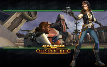 Картинка видео+игры star+wars +the+old+republic люди оружие город