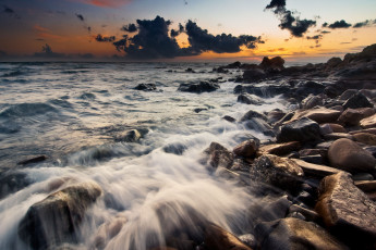 Картинка природа моря океаны море камни побережье