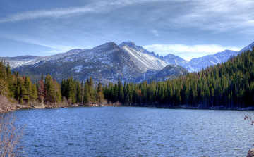 Картинка природа реки озера горы лес вода