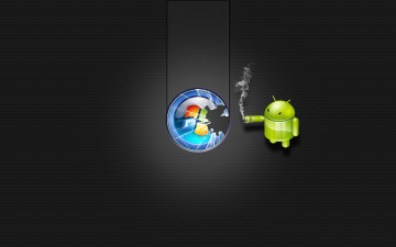 Картинка компьютеры android логотип сетка windows