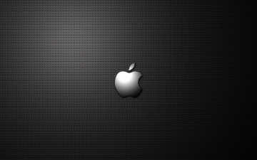 Картинка компьютеры apple тёмный яблоко логотип
