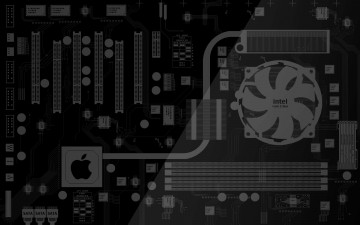 Картинка компьютеры apple яблоко логотип