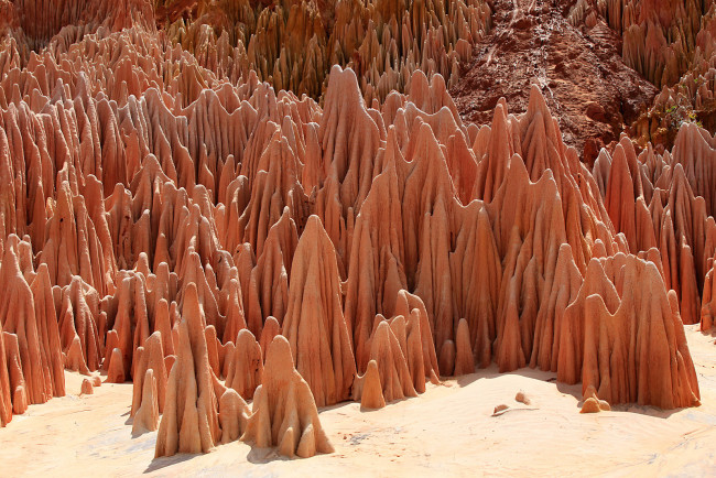 Обои картинки фото tsingy, madagaskar, природа, камни, минералы, скалы