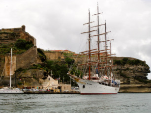 Картинка sea cloud корабли парусники море парусник круизный дух морского облака rodman polyships sl корсика