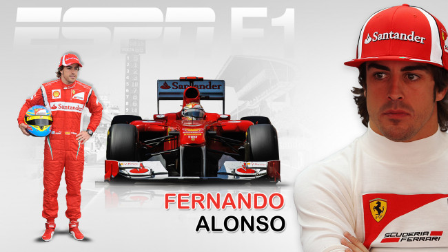 Обои картинки фото fernando, alonso, 2011, спорт, формула, 1, чемпионат, болид