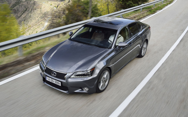 Обои картинки фото lexus gs 300h, автомобили, lexus, класс-премиум, Япония, toyota, motor