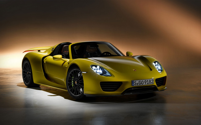 Обои картинки фото porsche 918 spyder, автомобили, porsche, dr, ing, h, c, f, ag, германия, спортивные, элитные