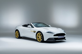 Картинка автомобили aston+martin aston martin vanquish volante works 60th anniversary 2014г серый