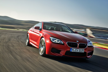 Картинка автомобили bmw m6 coupе f13 2015г красный