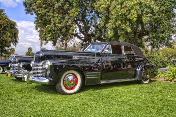 обоя 1941 cadillac series 62 convertible sedan, автомобили, выставки и уличные фото, выставка, автошоу