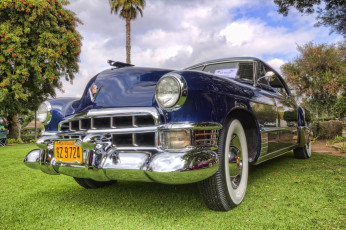 обоя 1949 cadillac coupe de ville, автомобили, выставки и уличные фото, автошоу, выставка