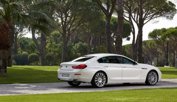 Картинка автомобили bmw 650i gran coupе f06 2015г светлый