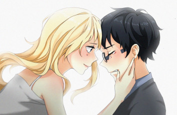 обоя аниме, shigatsu wa kimi no uso, мальчик, девочка, арт, arima, kousei, shigatsu, wa, kimi, no, uso, frenf, слёзы, miyazono, kawori