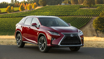 обоя lexus rx-350 2018, автомобили, lexus, вишнёвый, 2018, rx-350