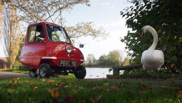 обоя peel p50 1964, автомобили, -unsort, красный, 1964, p50, peel