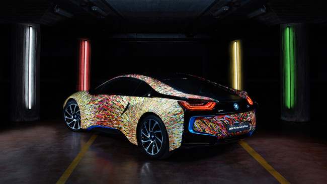 Обои картинки фото bmw i8 futurism edition 2016, автомобили, bmw, 2016, futurism, i8, edition