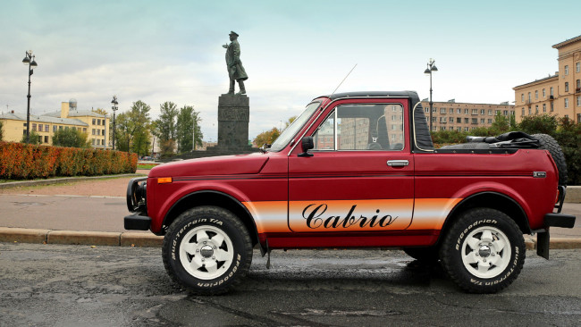 Обои картинки фото lada niva 4x4 cossack cabrio, автомобили, ваз, cabrio, cossack, 4x4, niva, lada