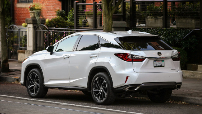 Обои картинки фото lexus rx-350 2018, автомобили, lexus, белый, 2018, rx-350