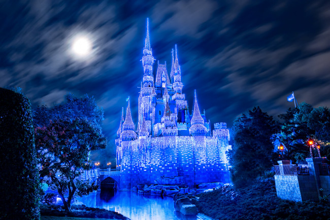 Обои картинки фото magic kingdom, города, диснейленд, простор