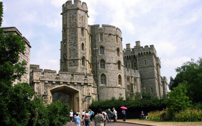 Обои картинки фото windsor castle, города, замки англии, windsor, castle