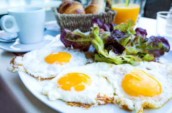 Картинка еда яичные+блюда глазунья яичница завтрак