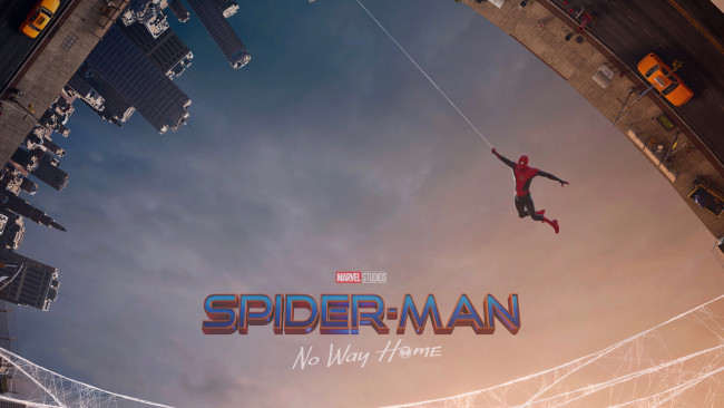 Обои картинки фото spider-man,  no way home , 2021, кино фильмы,  no way home, человек, паук, нет, пути, домой, фантастика, боевик, фэнтези, постер, кинематографическая, вселенная, marvel, том, холланд, фильма, sony