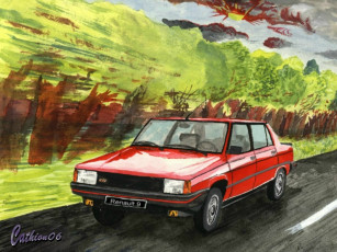 Картинка рисованные авто мото