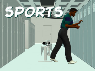 Картинка спорт 3d рисованные