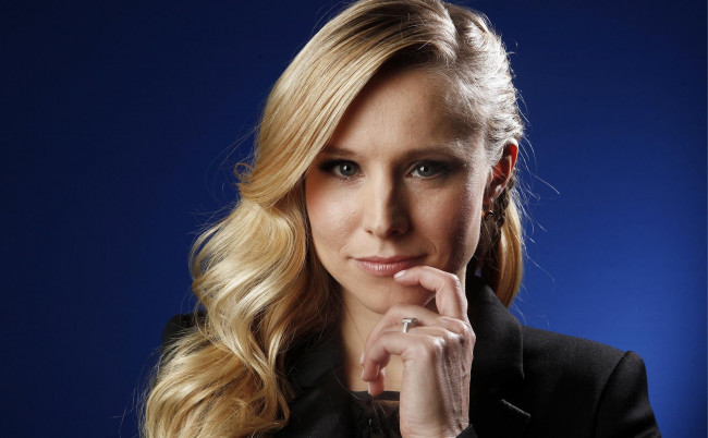 Обои картинки фото Kristen Bell, девушки, , , девушка, взгляд